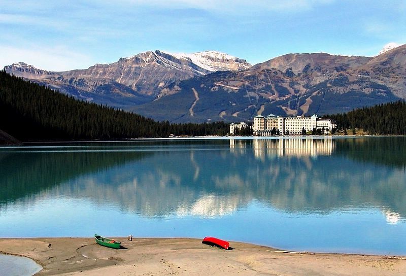 История озера Луиз